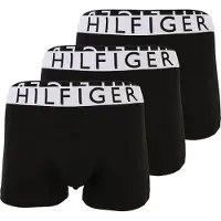 PVH Tommy Hilfiger - Boxer slip 3 pièces, technologie de refroidissement, référence 0XK - Noir, noir, noir, blanc, coupe ample (Large)