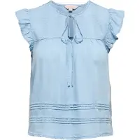 ONLY Chemisier 'ONLCHARIS' bleu denim