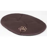 Stanislaw Jurga Coussin pour chien Panier pour chien Coussin pour chien Niche pour chien Lits rembourrés pour grands chiens R5 - 71 x 54 cm Marron foncé