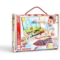 Hape Magnetic Art Box 105 Pieces Multicolore