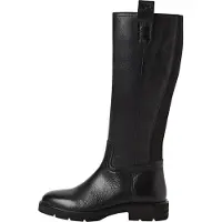 Tamaris Bottes Plate en cuir