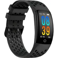 Puro Bracelet sport pour FitBit Charge 5, noir (Silicone), Sangles de montre, Noir