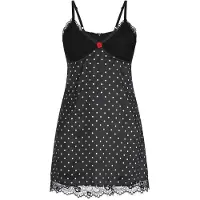 Mymo Robe noir / blanc cassé
