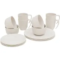 Outwell Delish 4 Pax Tableware Set Beige