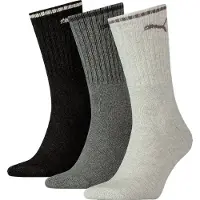 Puma Chaussettes gris / noir / blanc