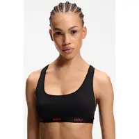 HUGO Id 10277475 Bralette Bra Noir M Femme