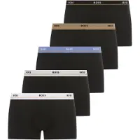 BOSS Lot de cinq boxers courts en coton stretch