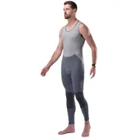 Zhik Performance Skiff Hybridgear 1 Mm Sleeveless Free Zip Neoprene Suit Gris M Homme