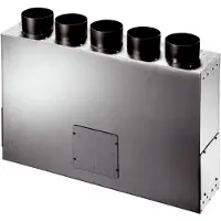 Maico Pièces d'air en tôle MF-BV90-125-5 5 raccordsRaccord tuyau flexible MF-F90