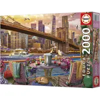 Educa Puzzle Romance à New York, 2000 pièces, multicolore, pour enfants, multicolore, taille unique