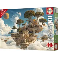 Educa Puzzle Pièces XXL - Royaume des Nuages - 500 à 999 pièces