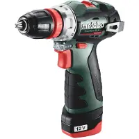 Metabo PowerMaxx BS BL Q - Perceuses/visseuses - sans fil - 2 vitesses 10 mm - 38 N-m - 2 batteries - 12 V