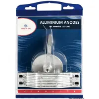 Tecnoseal Yamaha 150-200hp Anode Kit Argenté