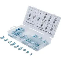 Bgs 8065 Assortiment de graisseurs, 110 pcs.