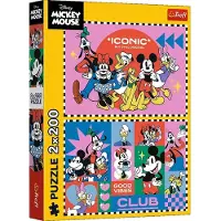 Trefl 2 Puzzles - Du Temps Avec Des Amis - Disney Standard Characters