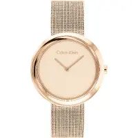 Calvin Klein Watches 25200013 34 Mm Woman Watch Doré Femme