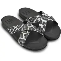 Brasileras Claquettes / Tongs 'Pardo' gris foncé / noir / blanc