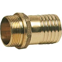 Osculati Tuyau flexible en laiton coulé, extérieur 1/2" x 16 mm, 1 pièce