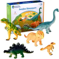 Learning Resources Jouets Dinosaures - Jumbo Dinosaurs Set - Jouets éducatifs