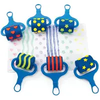 Colorations - Rouleaux de peinture avec motif, lot de 6