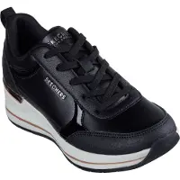 SKECHERS Baskets basses 'Billion 2 - Mid Lace Up' noir