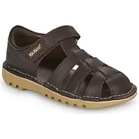 Kickers Sandales plates KICK SANDAL garcons - Marron - 24