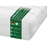 Dreamstar Matelas ergonomique en mousse froide à 7 zones | 100 x 200 cm | 11 cm | H3 | Easy Sleep