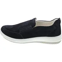 Legero Tanaro 3.0 : chaussures basses pour femmes, modèle "slipper", couleur bleu, pour un usage quotidien