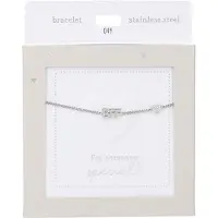 Depesche Bracelet argenté « Heart of Gold » – Bijoux d'amitié BFF