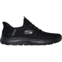 SKECHERS Baskets slip-ons Summits Korlo hommes - Noir