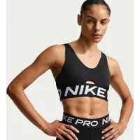 Nike Soutien-gorge de sport 'Indy' noir / blanc