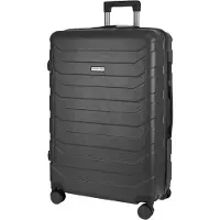 Omna | Valise sur roulettes XL - 67x44x27 cm - 63L - Noir - Robuste - Idéal pour les voyages d'enfants