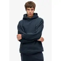 Superdry pour homme. M2014311A Sweat à capuche Blank Oversized marine (M), Casuel, Coton