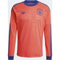 Adidas T-Shirt fonctionnel 'Germany 26 Away Goalkeeper Long Sleeve' bleu cobalt / corail