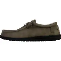 HEY DUDE Mocassin à Lacets Wally Classic - Gris