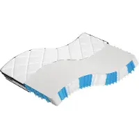 Syfax Matelas à ressorts ensachés moyen plus 140x190 cm