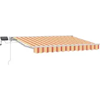 Syfax Cadre de store manuel avec LEDs 3 x 2,5 m