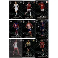 Topps Ligue des champions 2023/24 - Cartes à collectionner - Les 9 cartes de l'édition Black Edge