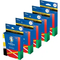Topps UEFA EURO 2024 Allemagne - Sammelsticker - 5 Mega Eco Boxen