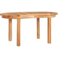 vidaXL Table basse 90×50×45 cm Teck massif - Table basse - Tables basses - Table d'appoint - Beistelltische