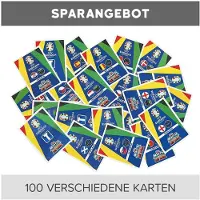 Topps Match Attax UEFA EURO 2024 Allemagne - 100 cartes différentes, distribuées au hasard
