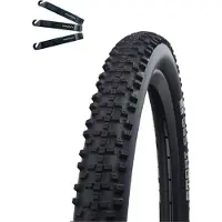 Bike-parts Offre lot / 1 x pneu de vélo Schwalbe Smart Sam Addix Performance Line noir 54-507 (24 x 2,10) avec démonte-pneu maxxi4you