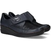 Rieker Chaussure basse 'Klittenband' bleu