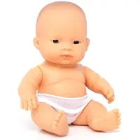 Miniland Poupée bébé asiatique 21 cm rose Enfants rose taille unique
