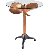 Invicta Table moderne en verre de 75 cm pour le salon - ACHETER MAINTENANT
