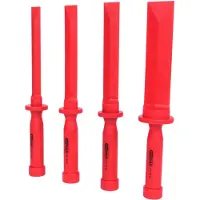 Ks Tools Jeu de burins 4 pièces 19-38 mm - 911.8130