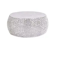 Invicta Table basse 75 cm argentée, design moderne pour le salon - ACHETER MAINTENANT