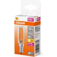 Osram LED Special ampoule LED en forme de goutte, claire, multicolore, 6.5 W, 730 lm, 2700 K pour lumière blanche chaude, culot E14, diamètre 25 mm, EEK E, dimmable.