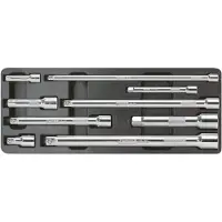 Ks Tools Jeu de rallonge clé à douille 918.0007 Acier au chrome-vanadium 1220g