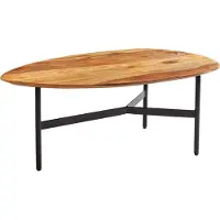 Invicta Table basse 85 cm en bois, design moderne pour le salon - ACHETER MAINTENANT